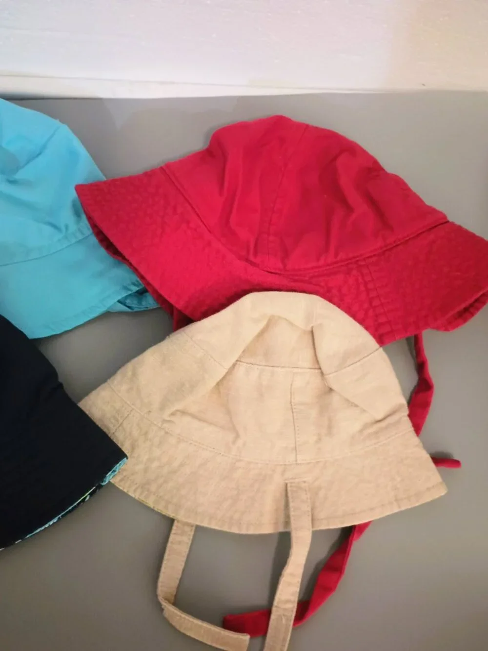 4 Baby Children's Hats 3m-3T Different Colors & Designs
